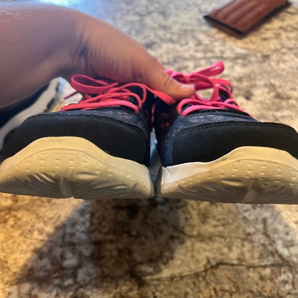 Skechers Go Fit 2 Memory Foam shoes Womens 8 black pink Form Fit Goga Mat lace - Picture 9 of 13